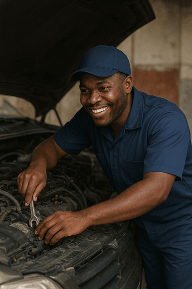 Professional handshake